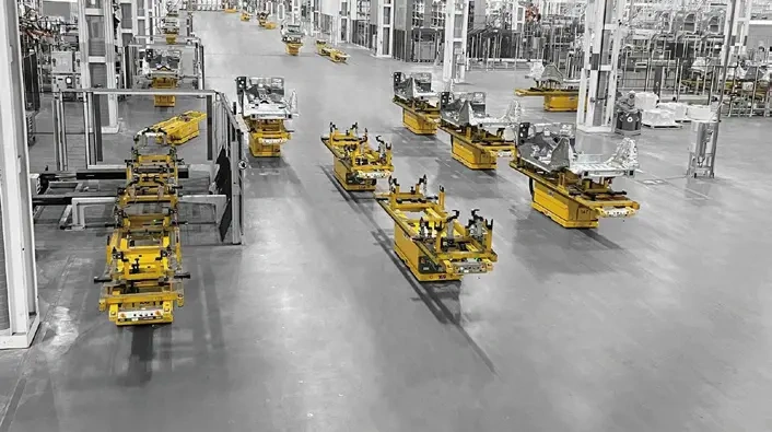 AGV 转运定位偏差视频记录